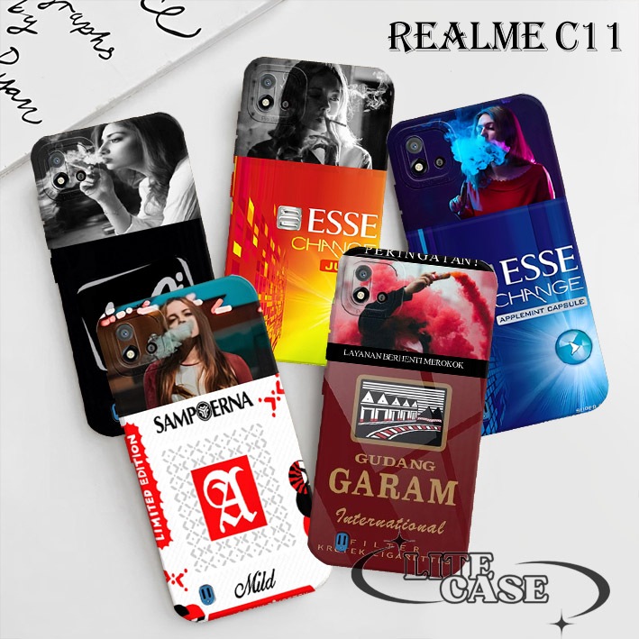 Beli Case Realme C11 Realme C11 2021 Realme C12 Realme C15 gambar smok3 RKK keren kekinian Softcase 