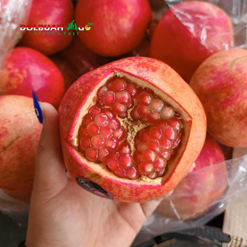

Delima Pomegranate Premium Manis Banyak Air 1 PCS - Dolbuah