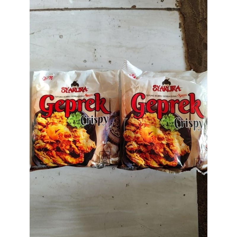 

tepung bumbu serbaguna geprek 1pcs.