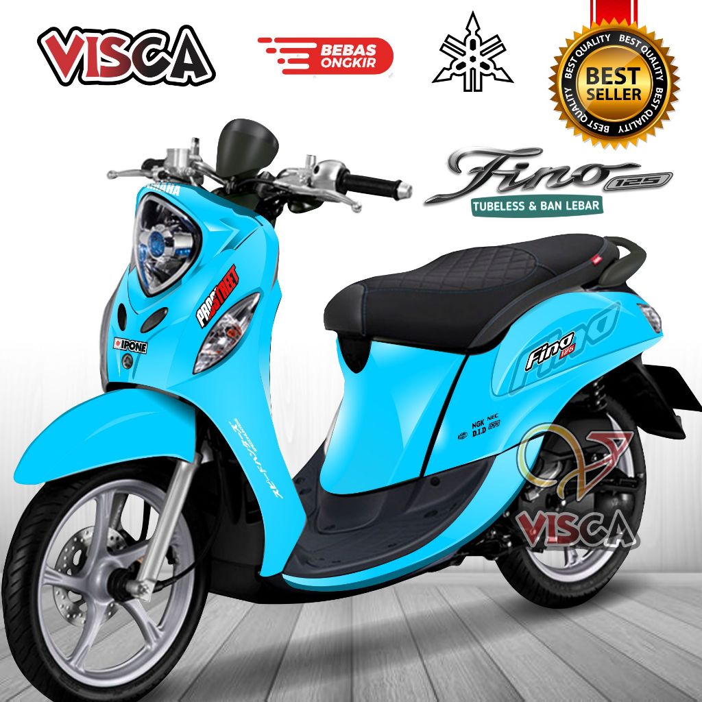 Decal Fino 125 Full Body Stiker Fino 125 Full Body Stiker Fino 125 Full Body Varias Stiker Motor Fin