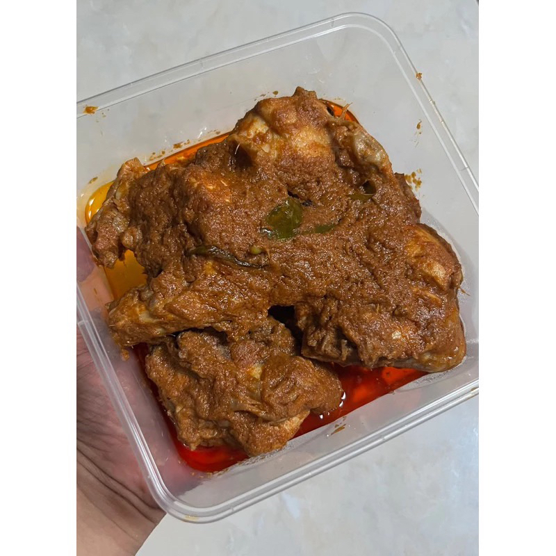

Rendang Ayam| Rendang ayam 1/2kg /menu catering ala anak kos