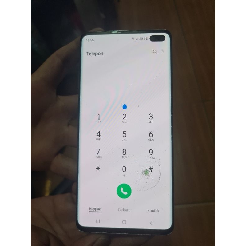 LCD SAMSUNG S10 PLUS SEIN ORIGINAL COPOTAN MINUS BACA DESKRIPSI