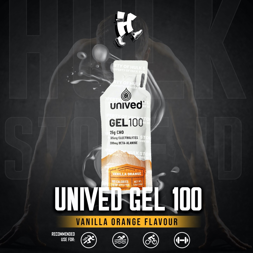 

Unived Energy Gel Vanilla Orange100 Cal Supplement Penambah Energi