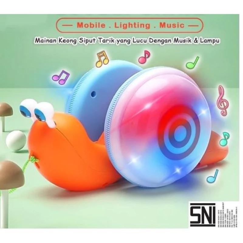 MG MAINAN SIPUT GOYANG MUSIK / MAINAN SIPUT JALAN