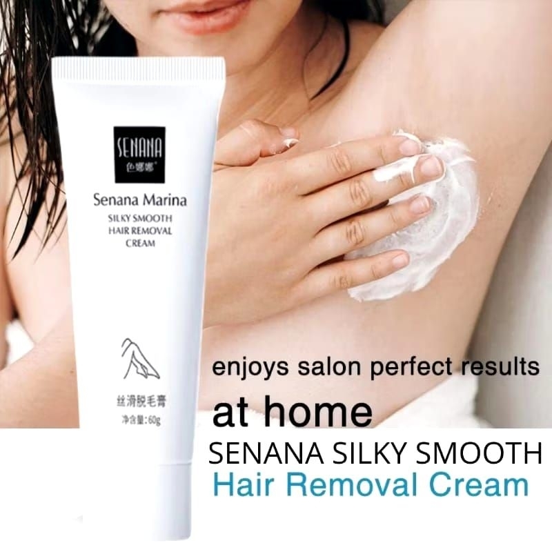 SENANA MARINA CREAM PENGHILANG PERONTOK BULU KETIAK,KAKI.