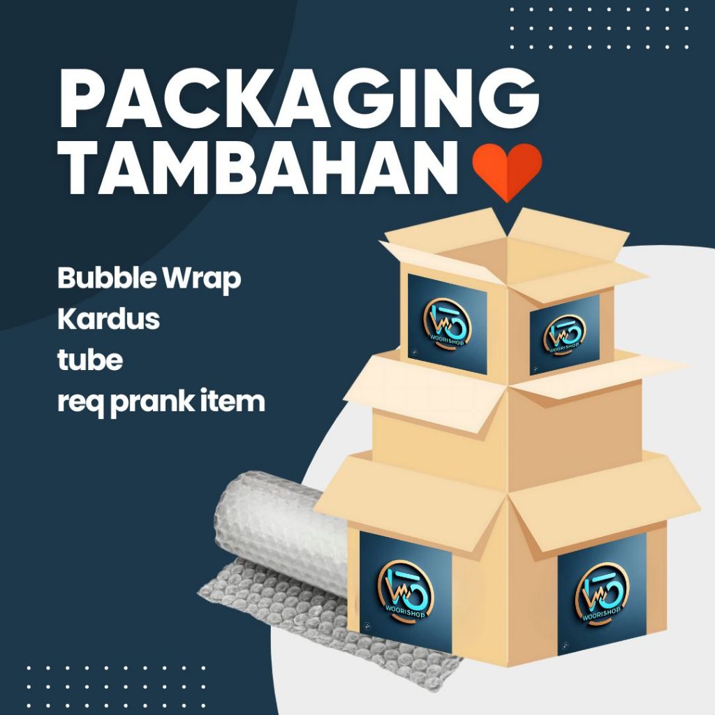 

TAMBAHAN PACKAGING (UNTUK 1 PAKET) WOORI JPOP KPOP CARDS IDOL BIAS JAPAN KOREA JEPANG UNOFFICIAL PACKING BUBBLE WRAP KARDUS TUBE ITEM READY STOCK !