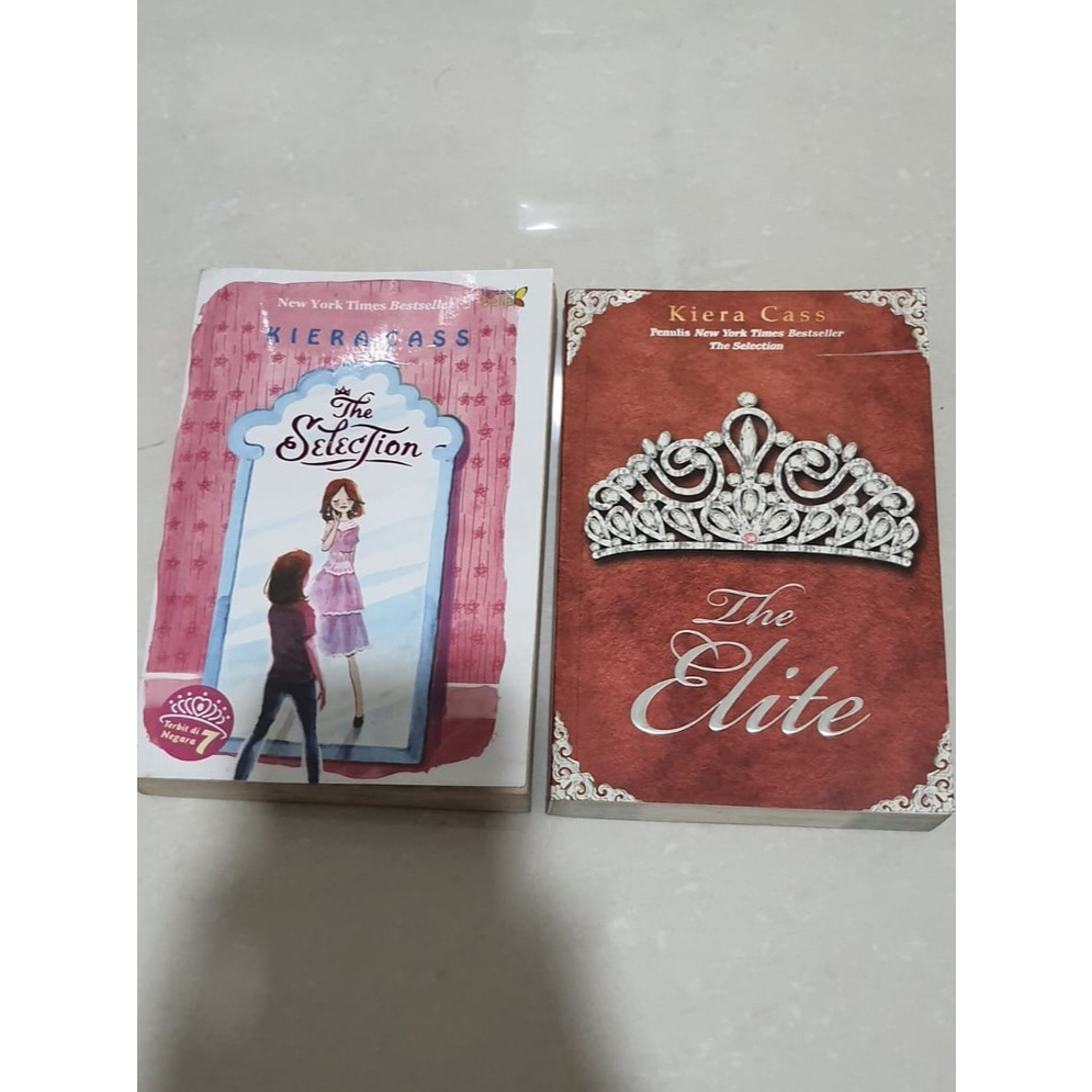 NOVEL PRELOVED THE SELECTION & THE ELITE by Kiera Cass