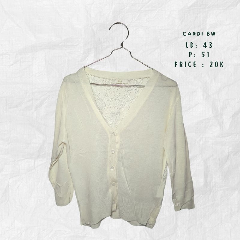 [PRELOVED] Cardi bw JJ Jigott