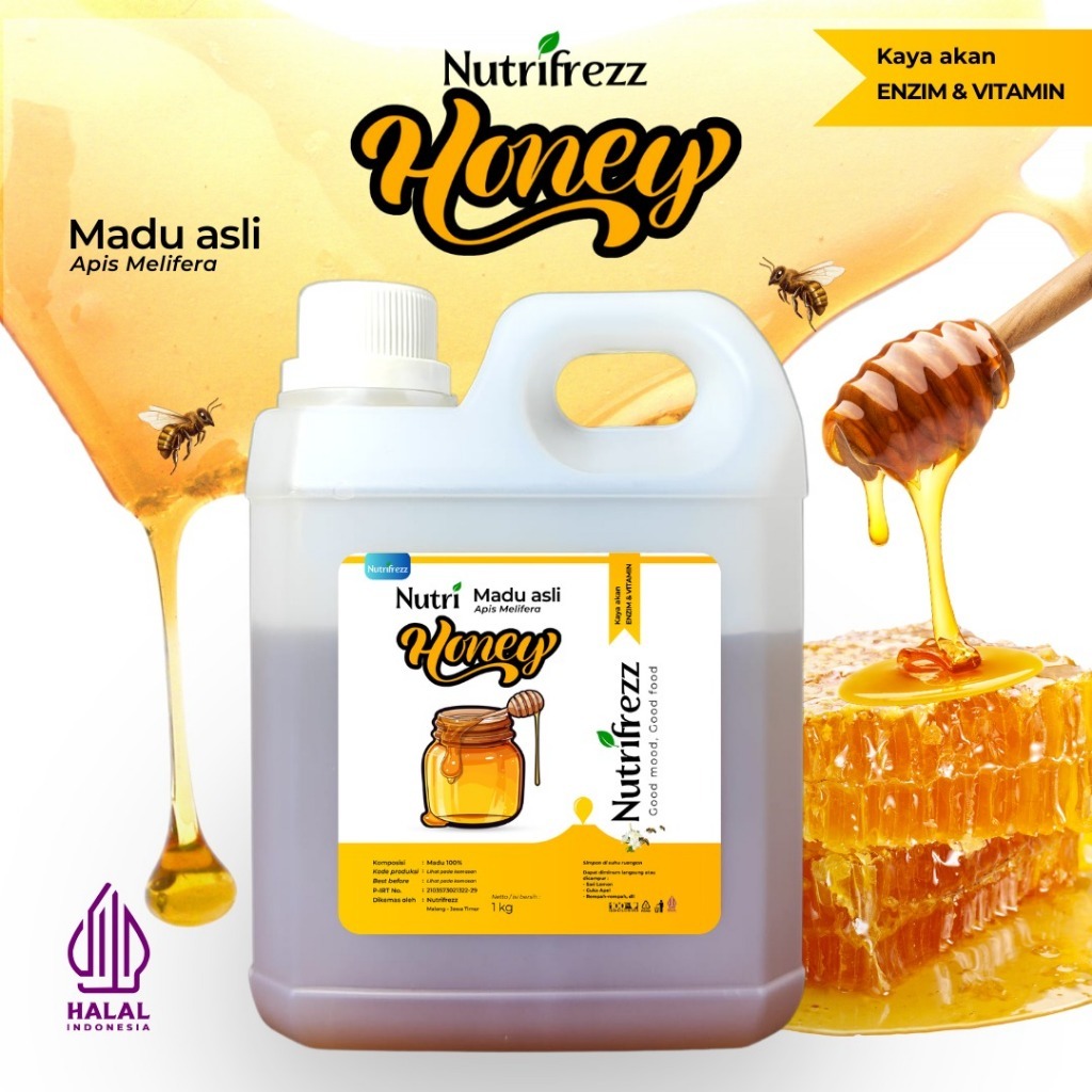 

Nutrifrezz - NutriHoney - Madu Multiflora Murni – 1 kg