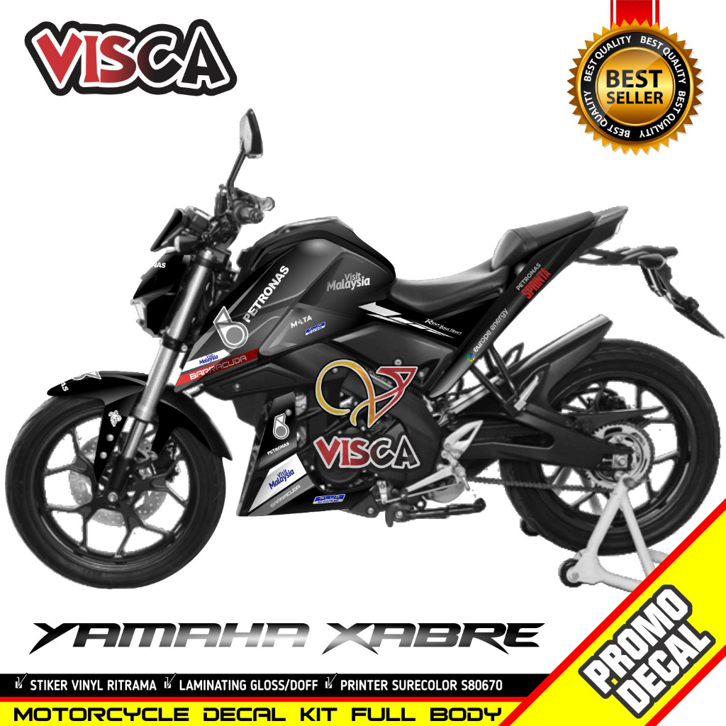 Decal Sticker Xabre Full Body Dekal Xabre Stiker Xabre Full Body Striping Xabre Variasi Decal Xabre 