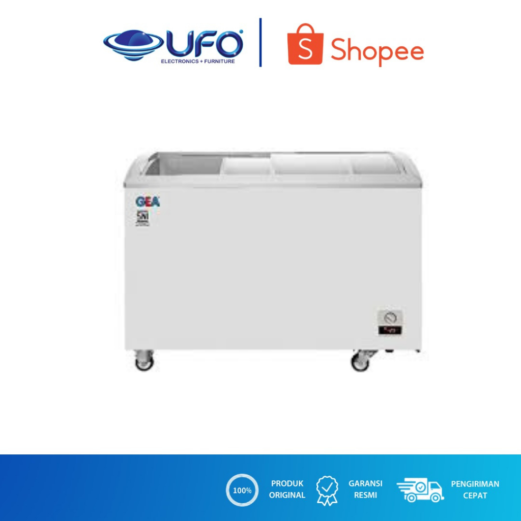 GEA GEA SLIDING FLAT GLASS FREEZER SD303