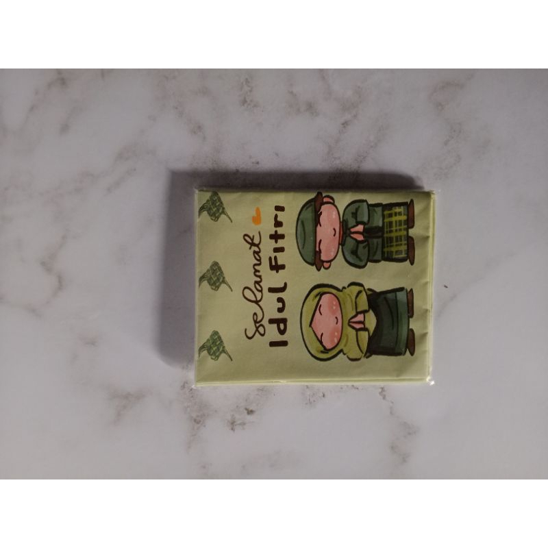 

Amplop lebaran karakter muslim isi 10 pcs