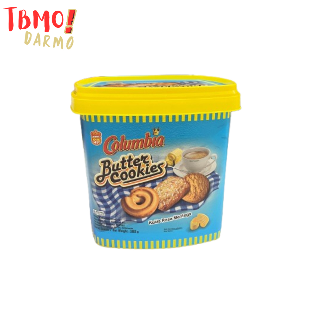 

TBMODARMO COLUMBIA KUKIS BUTTER COOKIES 300G