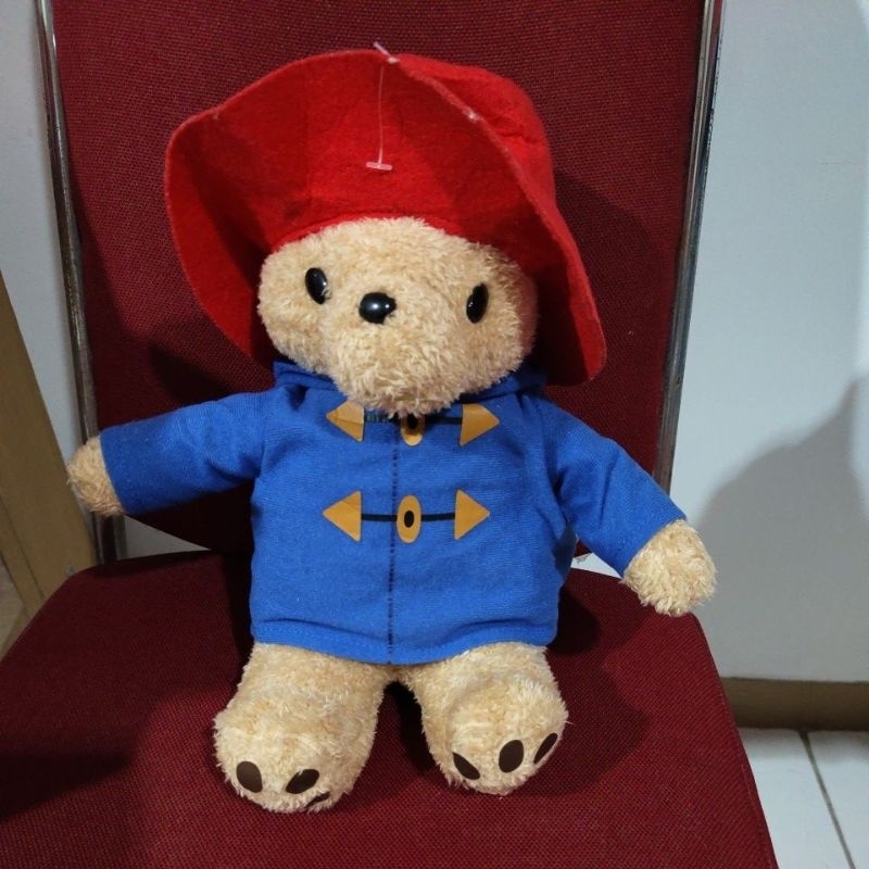 boneka teddy Paddington kostum tag ori