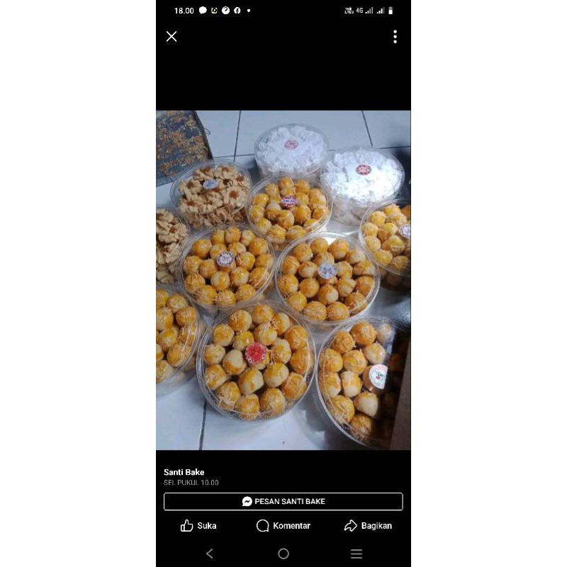

roti nastar berat 500gr