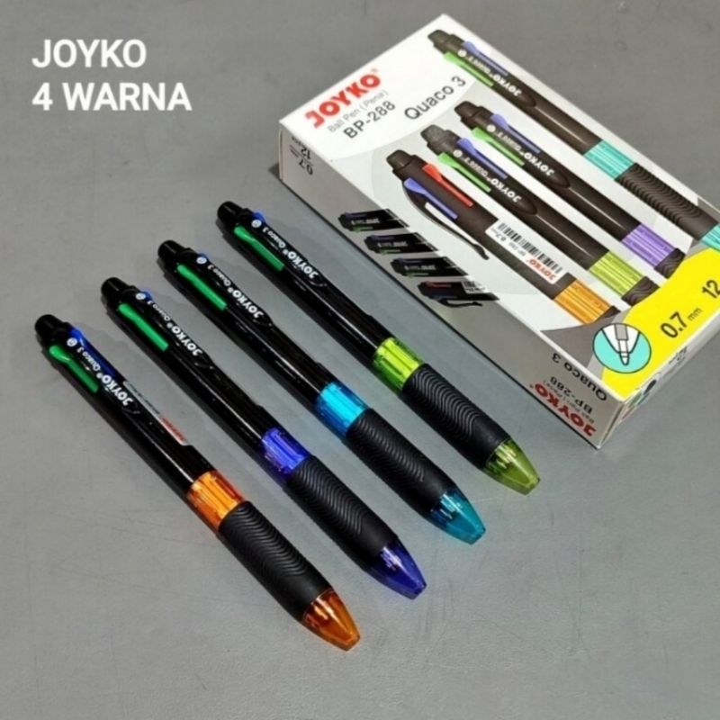 

1 Pcs Pulpen Joyko 4 Warna BP-288