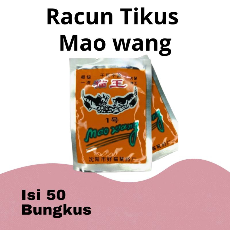 Racun Mao Wang/racun tikus Mao Wang/racun tikus original