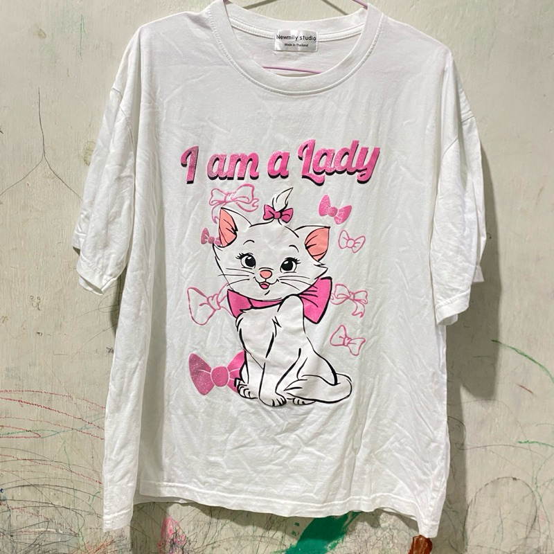 Kaos Putih Oversized Brand Bangkok