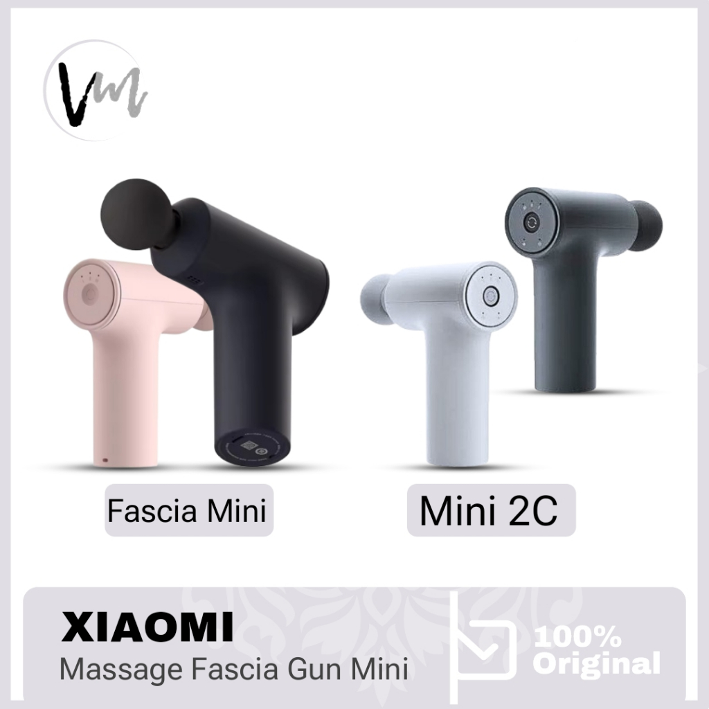 Xiaomi Massage Gun Mini Electric Fascia / alat pijat massage Gun fascia 2c