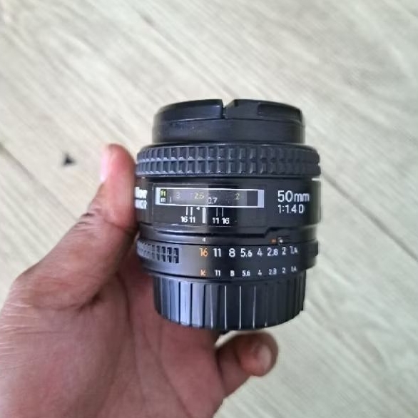NIKKOR AF-D 50MM F1.4 NO BOX