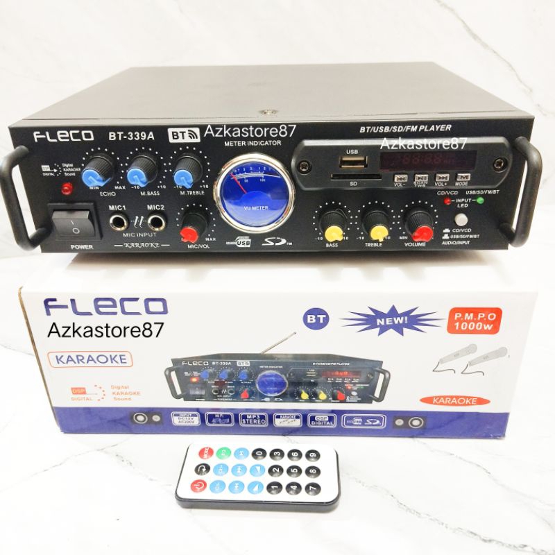 COD Amplifier 339A 1000watt amplifier bluetooth murah amplifier karaoke super bass