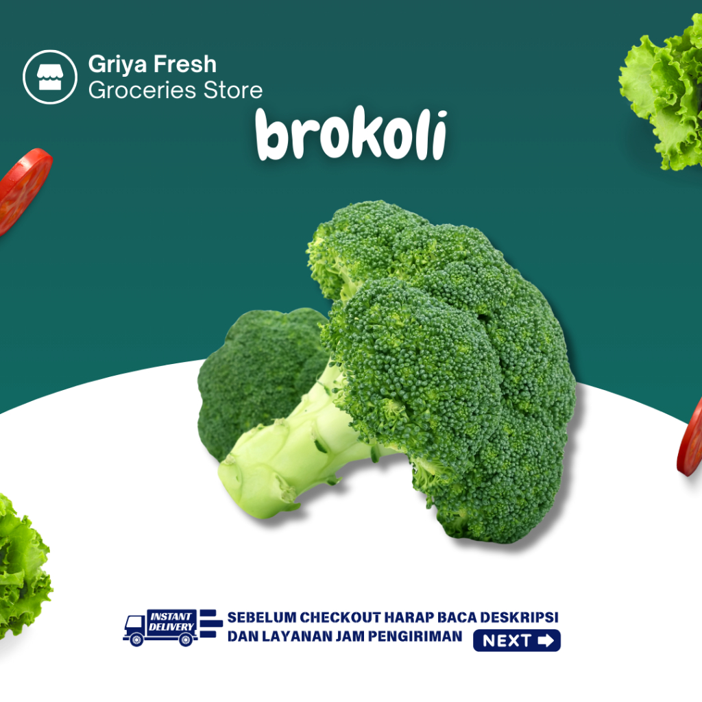 

Brokoli Fresh 250 gram - Kirim Instant
