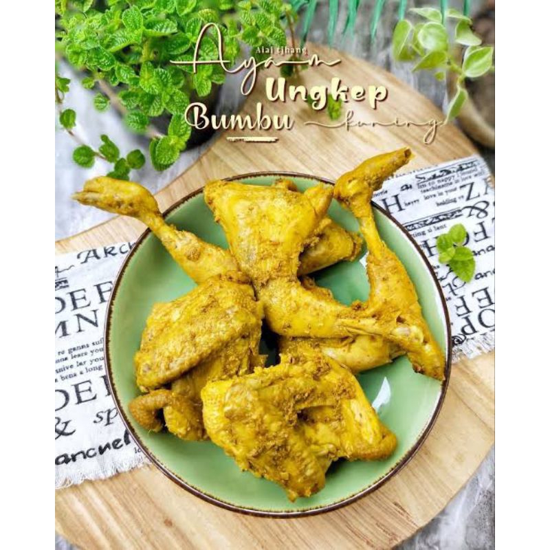 

BAH Juragan Ayam Ungkep 1 Ekor Marinasi Bumbu Kuning Praktis Tinggal Goreng Bakar Dll