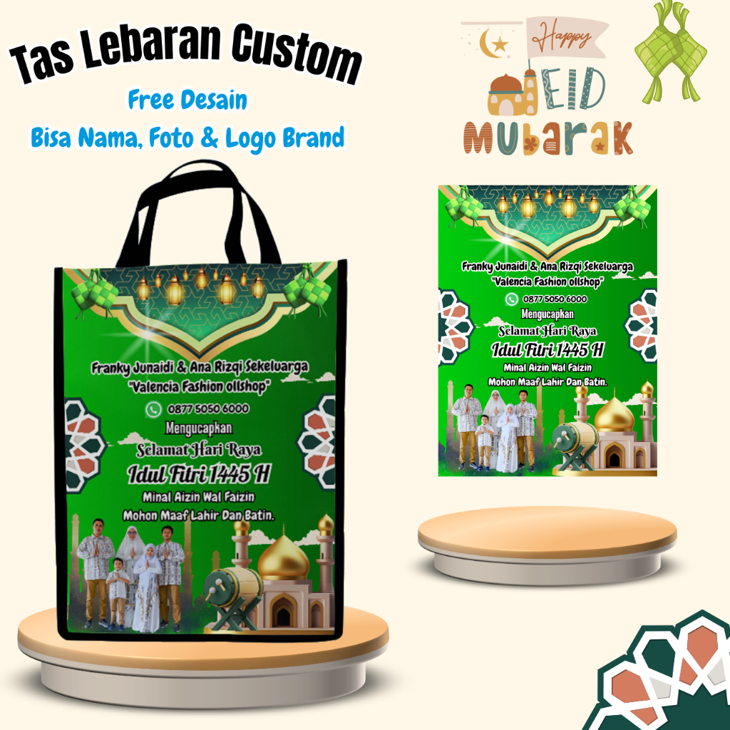 

TAS HAMPERS/PARCEL/BINGKISAN HARI RAYA IDUL FITRI CUSTOM