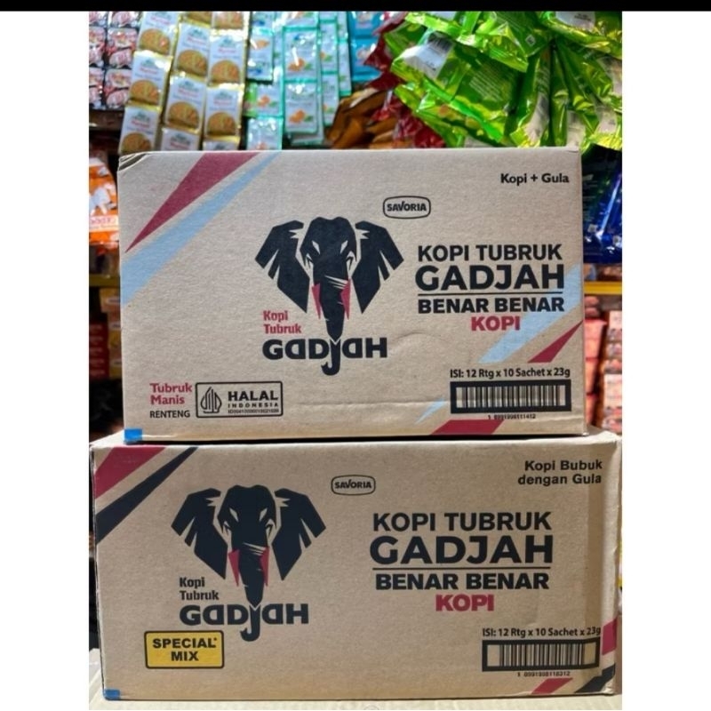 

KOPI GADJAH DUS (ISI 120 SACHET)