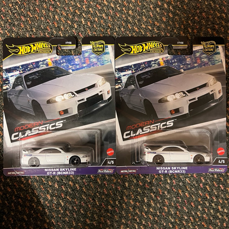 Hot Wheels Nissan Skyline GT-R (BCNR33) Modern Classics