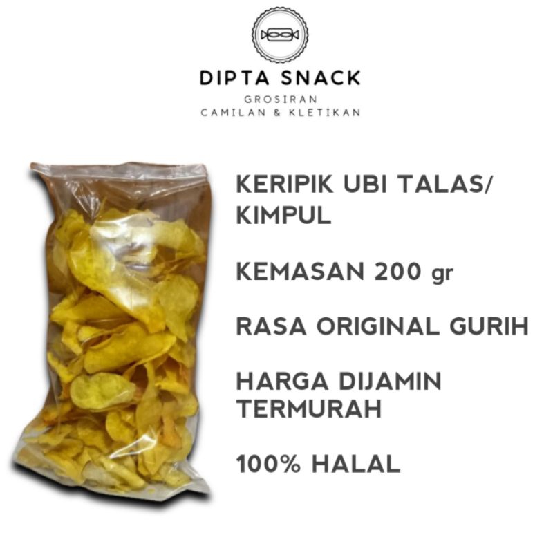 

KERIPIK UBI TALAS KEMASAN 200 gr RENYAH GURIH KRIUK MURAH CEMILAN MURAH KERIPIK UBI TALAS KEMASAN 200 gr KLETIKAN KERIPIK KIMPUL HARGA PROMO GROSIRAN