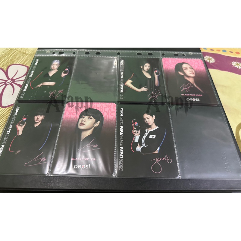 Photocard Blackpink x Pepsi Limited Edition