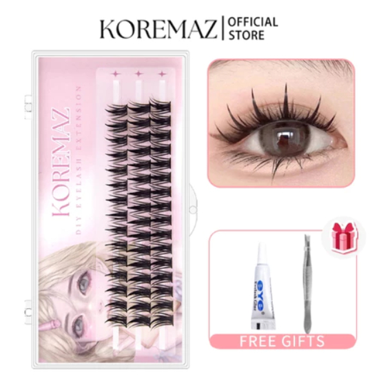 Bulu Mata Palsu Korea bulu mata eyelash extension Free lem bulu mata bulu mata palsu + lem lem bulu 