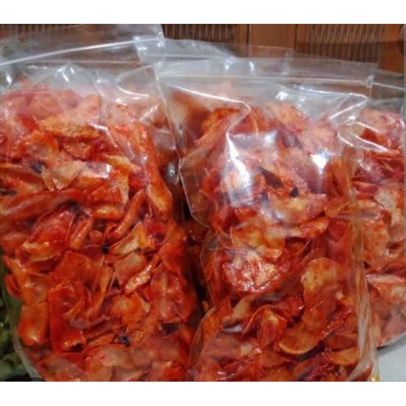 

KRIPIK UBI PEDAS MANIS 1 KG