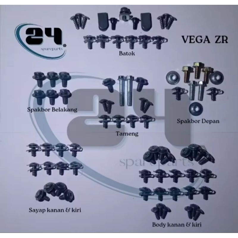 BAUT FULL SET FULL BODY MOTOR VEGA ZR BAUT FULL SET FULL BODY MOTOR VEGA ZR