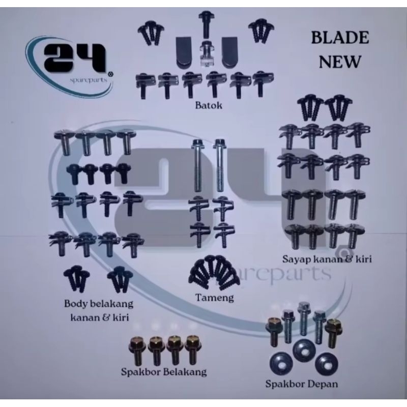BAUT BAUD FULL SET FULL BODY MOTOR BLADE NEW BAUT BAUD FULL SET FULL BODY MOTOR BLADE NEW