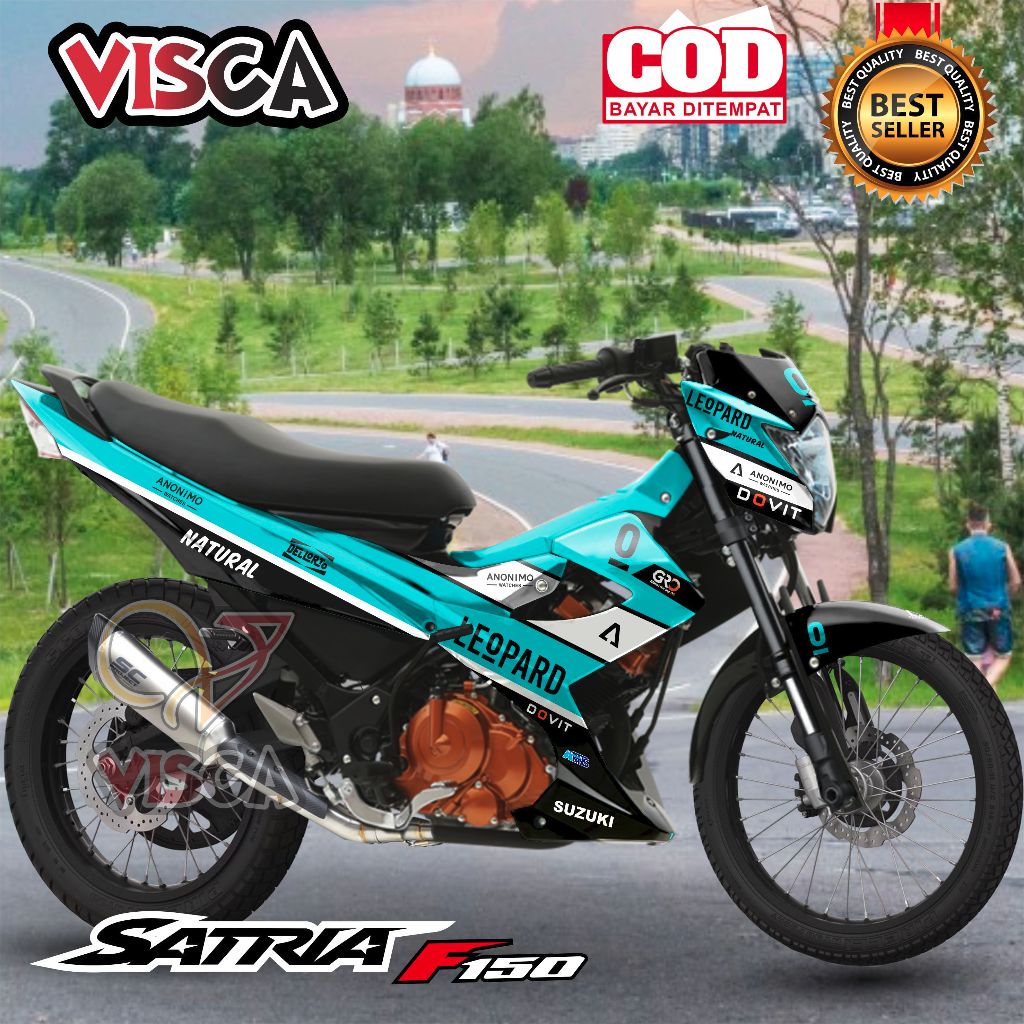 Decal Satria Fu Facelift 2014 Full Body Stiker Satria Fu Facelift 2014 Full Body Striping Satria Fu 