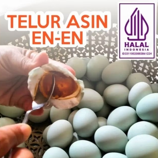 

EN-EN Telur Asin Fresh Masir Ukuran Besar isi 10 butir