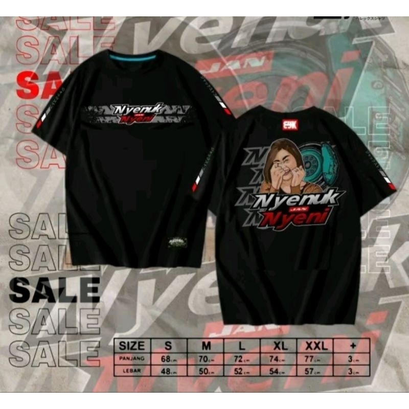 Kaos Nyeni Nyenuk Z5 -Free Stiker