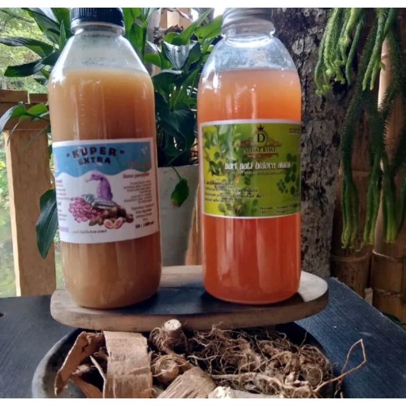 

Saripati bidara 1 liter dan extra tangkur kuda laut 1 liter