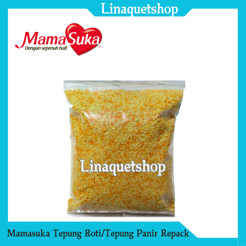 

MAMASUKA Tepung Roti/Tepung Panir/Bread Crumb Mix ( KEMASAN REPACK)