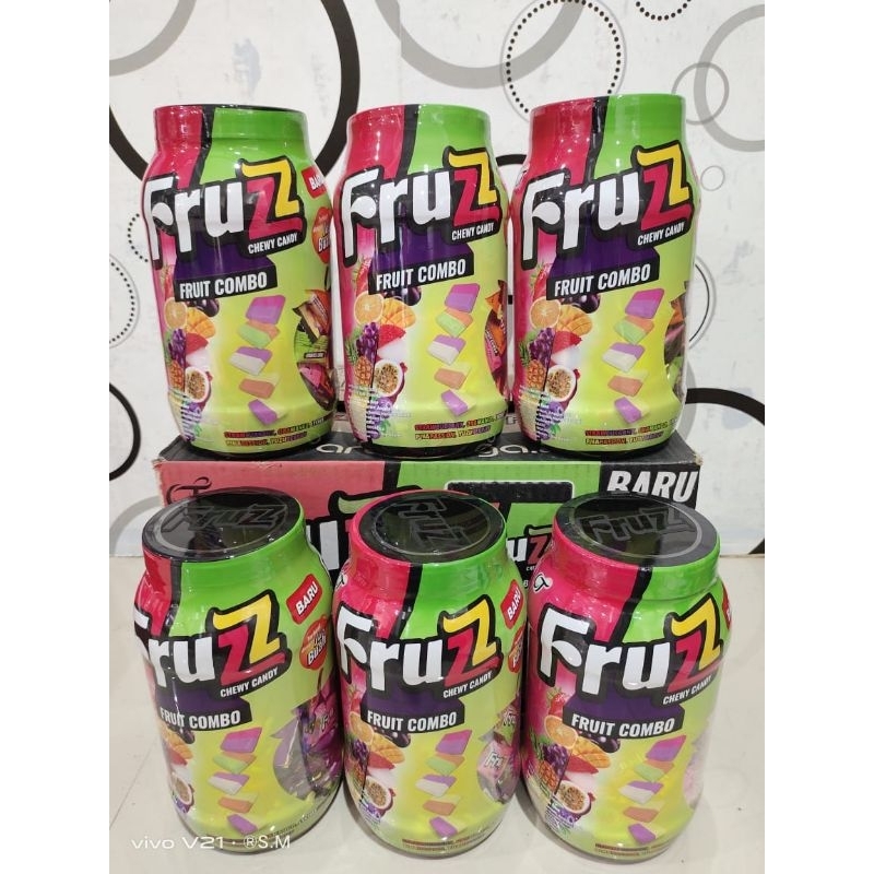 

Fruz Fruit Combo Chewy Candy 1 DUS ISI 6 TOPLES