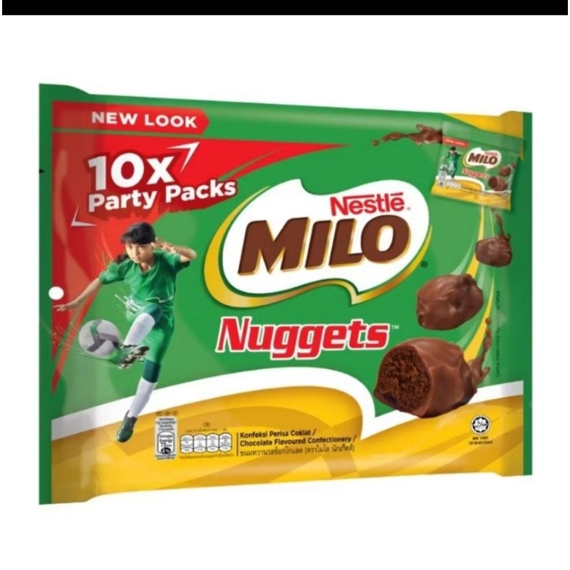 

Milo Coklat Cokelat Chocolate Nuggets ISI 10 PACKS Nestle Milo Nuggets