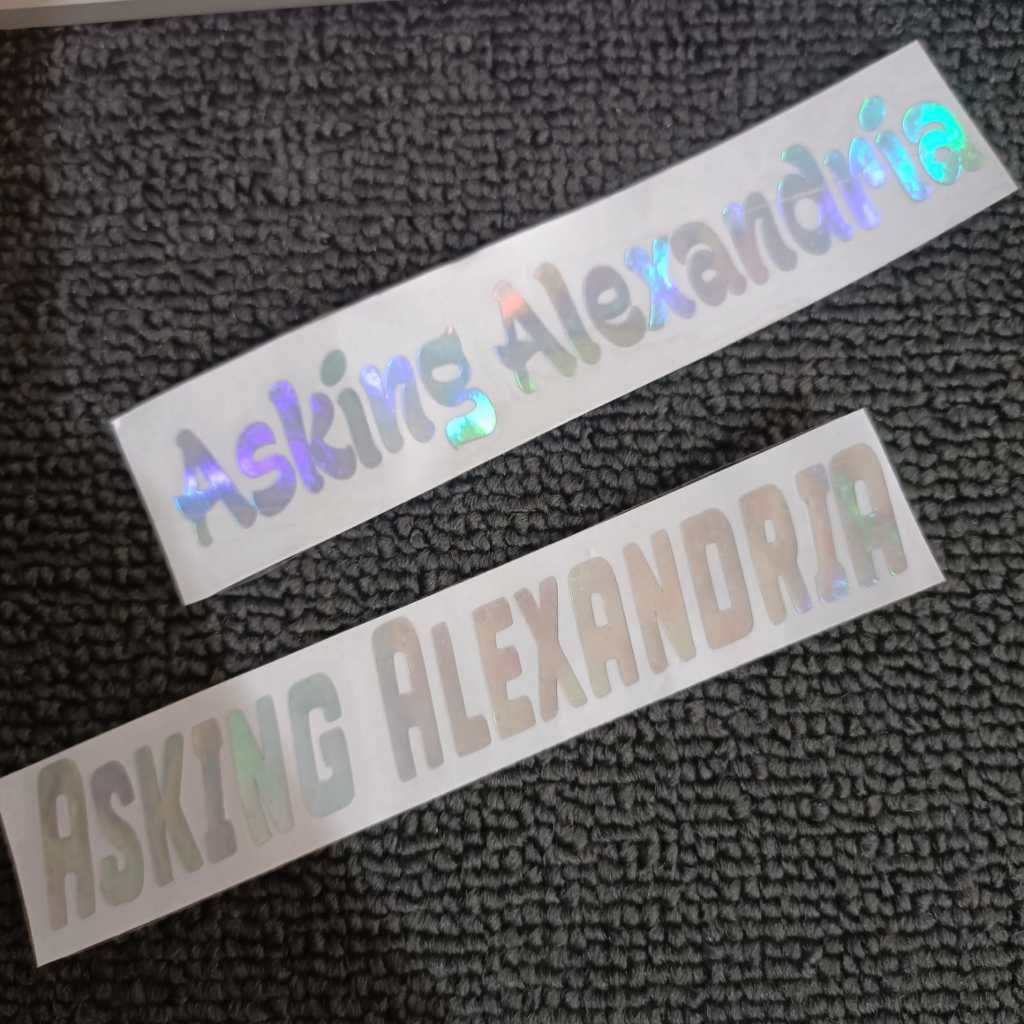 

STICKER CUTTING CUSTOM NAMA #10