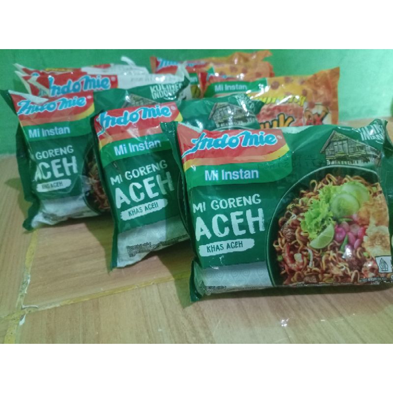

Mi Instan Indomie goreng, Kriukk, Aceh
