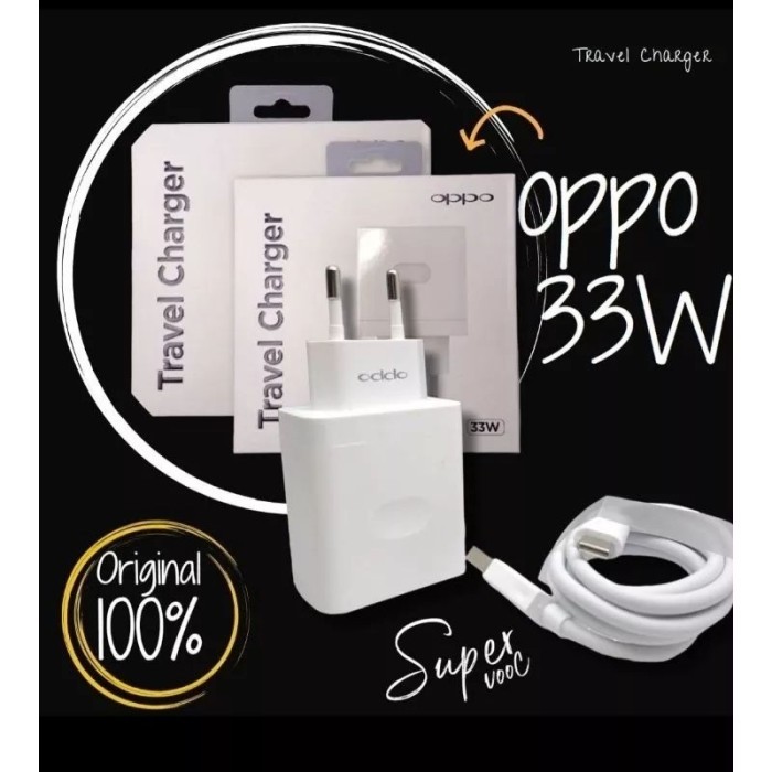CHARGER OPPO BT 33W  | TYPE-C | TRAVEL CHARGER | CHARGER MURAH | FAST CHARGE
