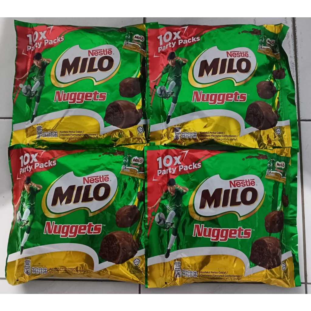 

Nestle MILO Chocolate Nuggets Malaysia (10 pcs ) Malay Ori