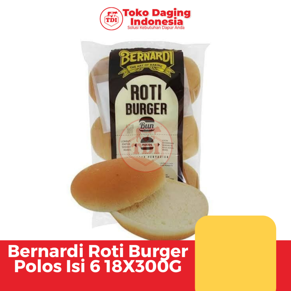 

Bernardi Roti Burger Wijen&Polos Isi 6 18X300G