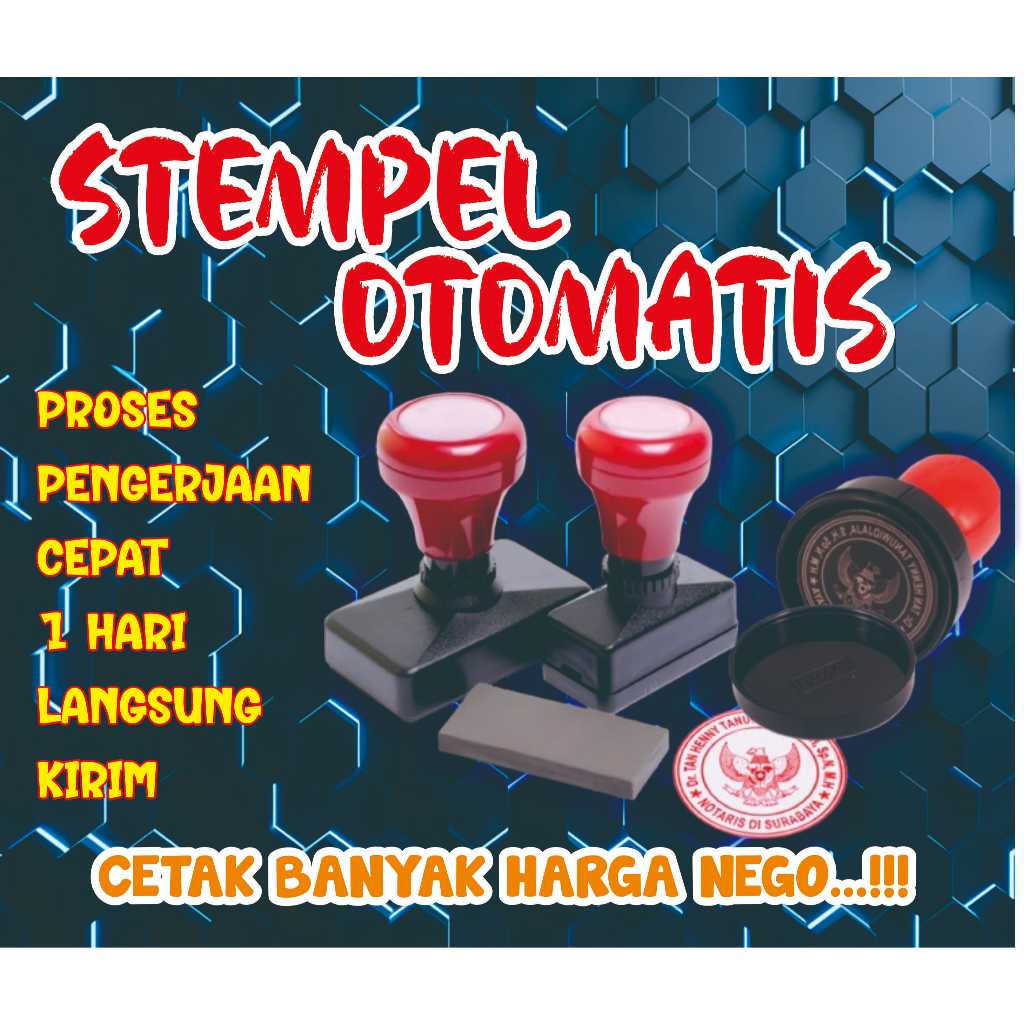 

CETAK Stempel Custom, Stempel Logo, Stempel lunas, stempel nama, stempel tanda tangan, Stempel otomatis 1 JAM JADI)
