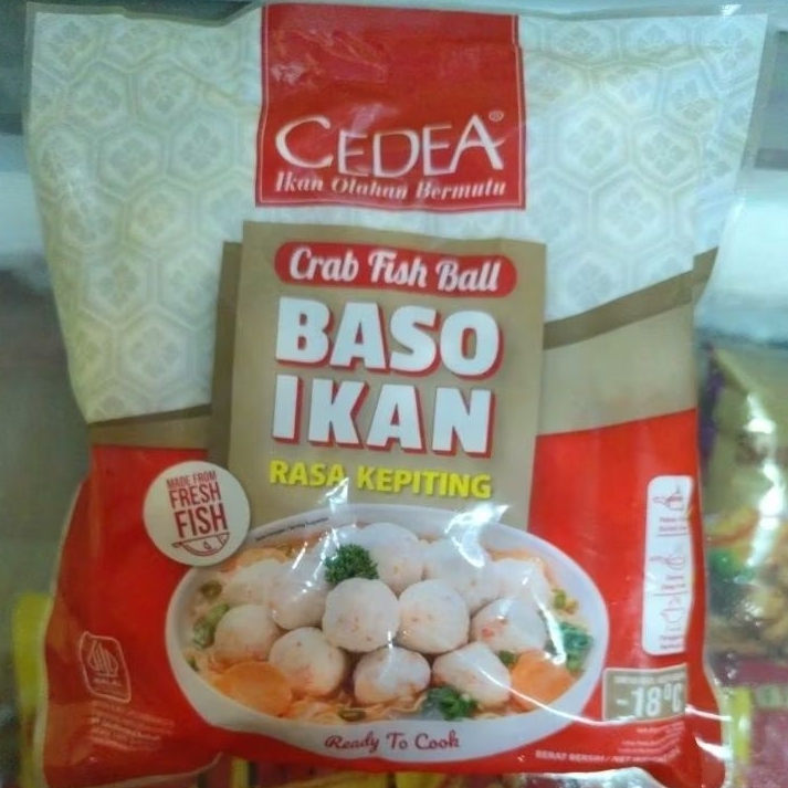 

Cedea Bakso Kepiting 500 gr